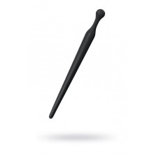 Уретральный плаг Black & Red by Toyfa, силикон, черный, 10 см