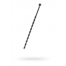 Уретральный плаг-косичка Metal by Toyfa длинный, серебряный, 15,7 см