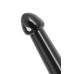 Нереалистичный фаллоимитатор Jelly Dildo L Toyfa Basic, TPE, черный, 20 см