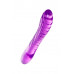 Двусторонний фаллоимитатор A-Toys by Toyfa Frica, TPE, фиолетовый, 23 см