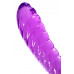 Двусторонний фаллоимитатор A-Toys by Toyfa Frica, TPE, фиолетовый, 23 см