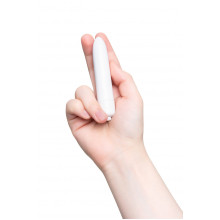 Вибропуля Eromantica Shake, ABS пластик, белая, 9 см