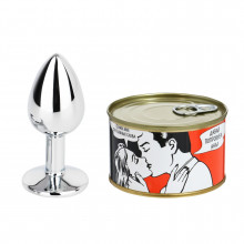 Сувенир анальная пробка "Скажи мне три главных слова"