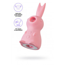 Вакуум-волновой стимулятор клитора Eromantica Lovey-Dovey, силикон, розовый, 11 см