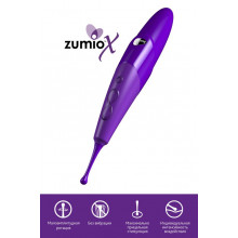 Стимулятор клитора с ротацией Zumio X, ABS пластик, 18 см