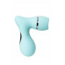 Вакуумный стимулятор клитора с язычком Jos Dingo, силикон, голубой, 9,5 см