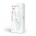 Вибратор с возвратно-поступательными движениями и вакуумом BeYourLover Fatima, мятный