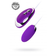 Виброяйцо Toyfa A-Toys Costa, силикон, фиолетовый, 6,5 см